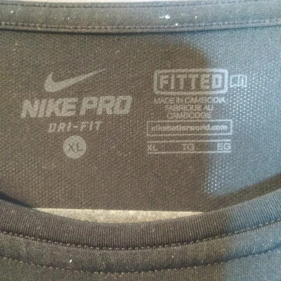 Nike | Pro Dri Fit Fitted Shirt Sz XL - Picture 4 of 7
